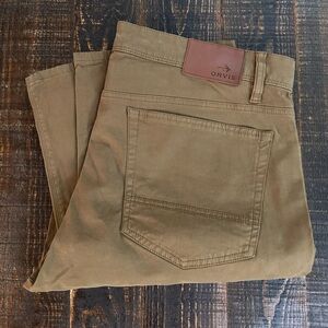 Orvis 5-Pocket Stretch Twill Pants 38x34 NWOT